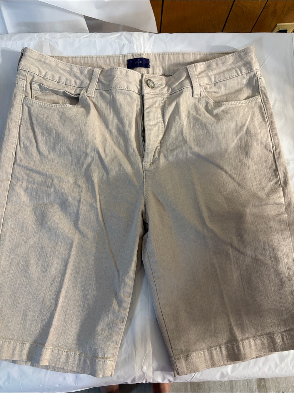 NYDJ Beige Women's Jean Shorts